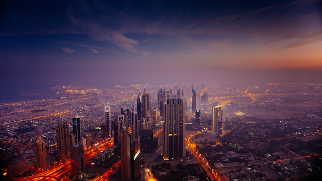 A city